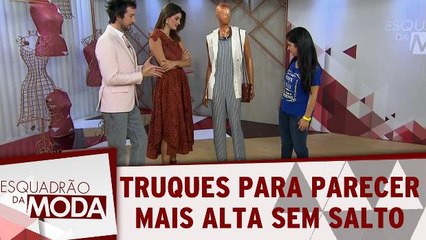 Truques para parecer mais alta sem salto