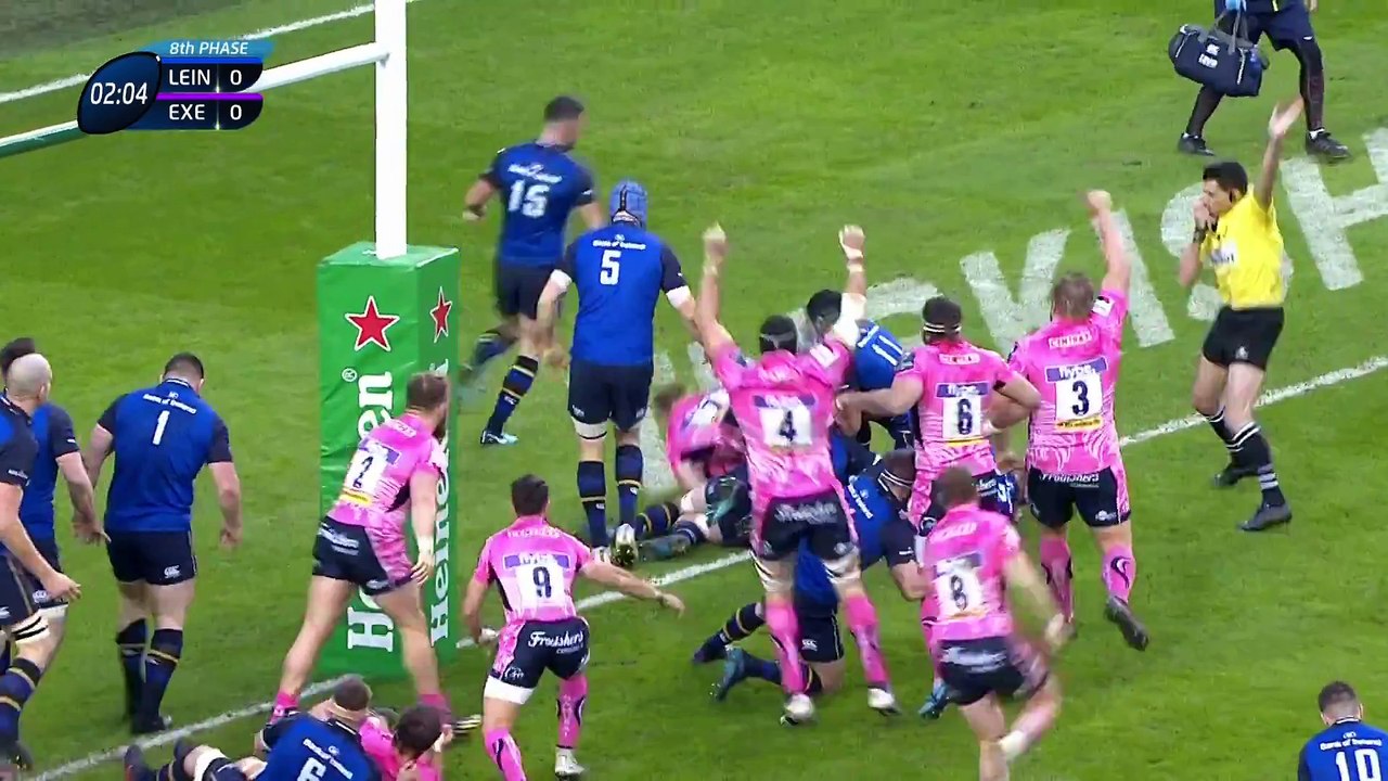 Leinster Rugby v Exeter Chiefs (P3) - Highlights – 16.12.2017