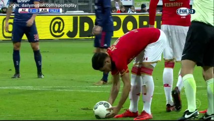 Alireza Jahanbakhsh penalty Goal HD - AZ Alkmaar 1 - 0 Ajax - 17.12.2017 (Full Replay)