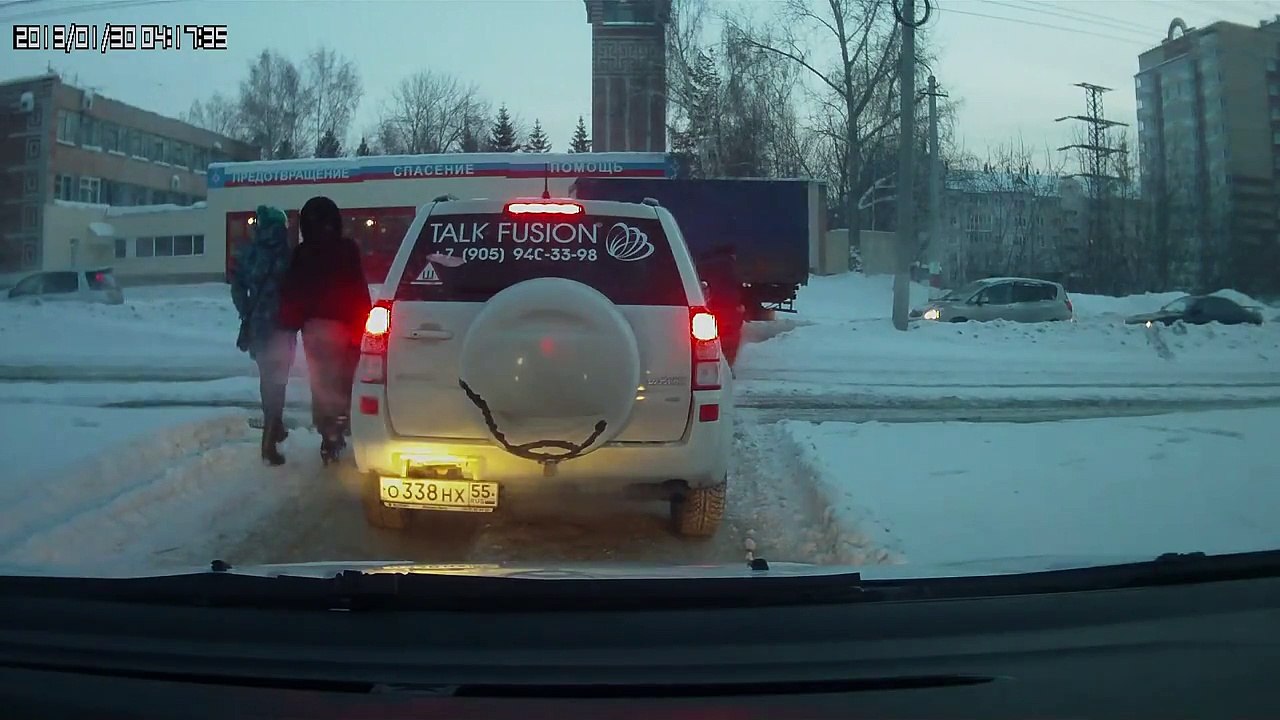 Human Superman Lifts Stuck Car