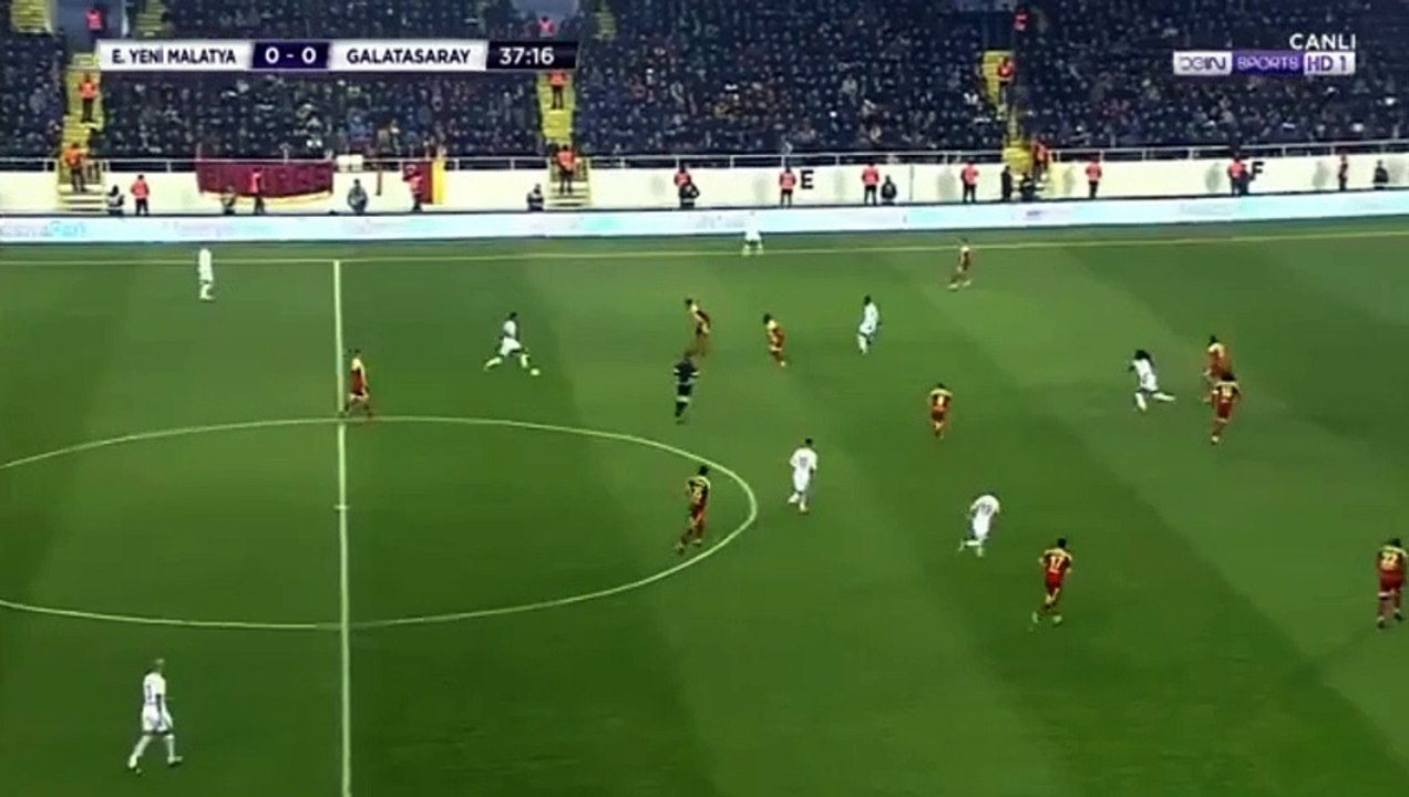 Pereira M. Goal HD - Yeni Malatyaspor	1-0	Galatasaray 17.12.2017