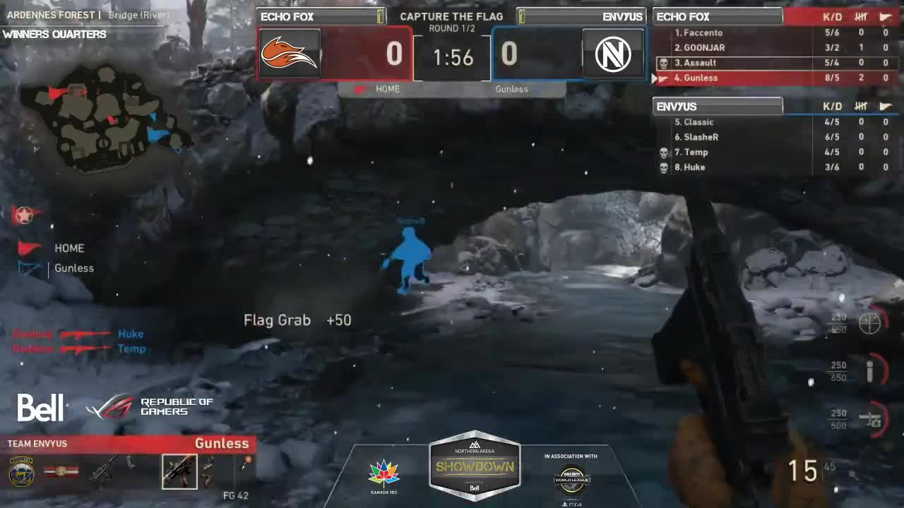 Northern Arena: Echo Fox versus EnVyUs AF