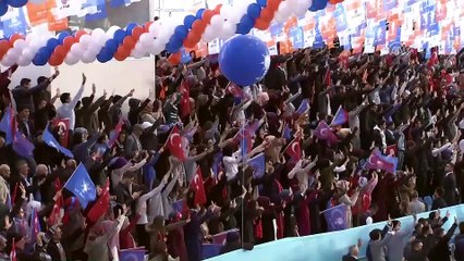 Erdoğan: 'F-16 oluruz, helikopterlerden yağan mermiler oluruz, tank top oluruz, inlerinizden sizi çıkartırız' - KARAMAN