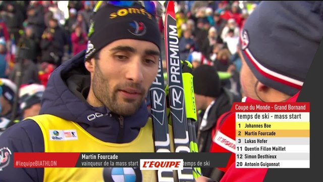 Biathlon - CM (H) - Le Grand Bornand : Martin Fourcade «J'ai pris mes responsabilités»