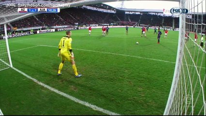 Lasse Schone penalty Goal HD - AZ Alkmaar 1 - 2 Ajax - 17.12.2017 (Full Replay)