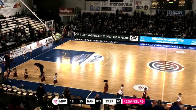 LFB 17/18 - J10 : Mondeville / Nantes Rezé