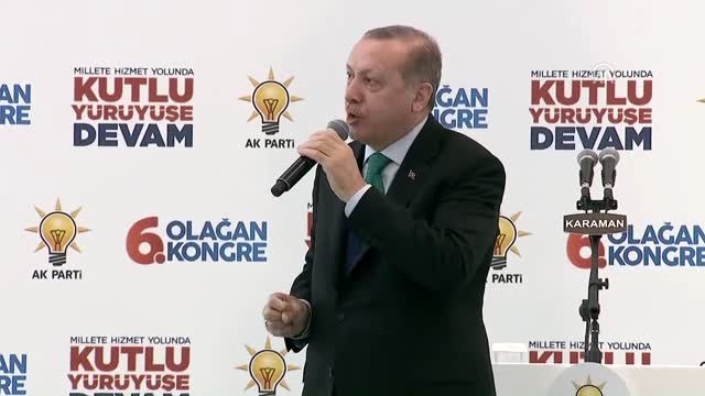 Erdoğan: F-16 Oluruz, Helikopterlerden Yağan Mermiler Oluruz, Tank Top Oluruz, İnlerinizden Sizi...