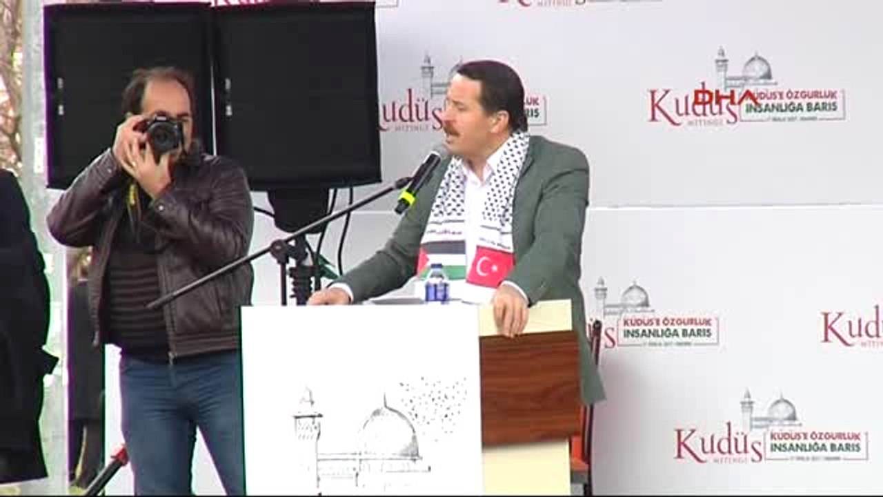 Ankara'da Kudüs Mitingi -3