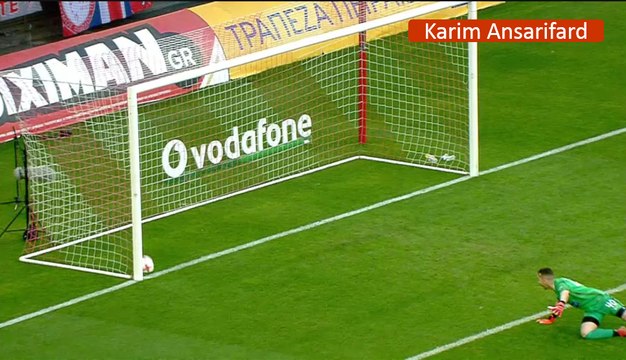 Το γκολ του Καρίμ Ανσαριφάρντ που δε μέτρησε - Ολυμπιακός vs ΠΑΣ Γιάννινα - 17.12.2017 [HD]