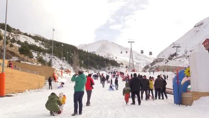 Palandöken'de Renkli Hafta Sonu Tatili