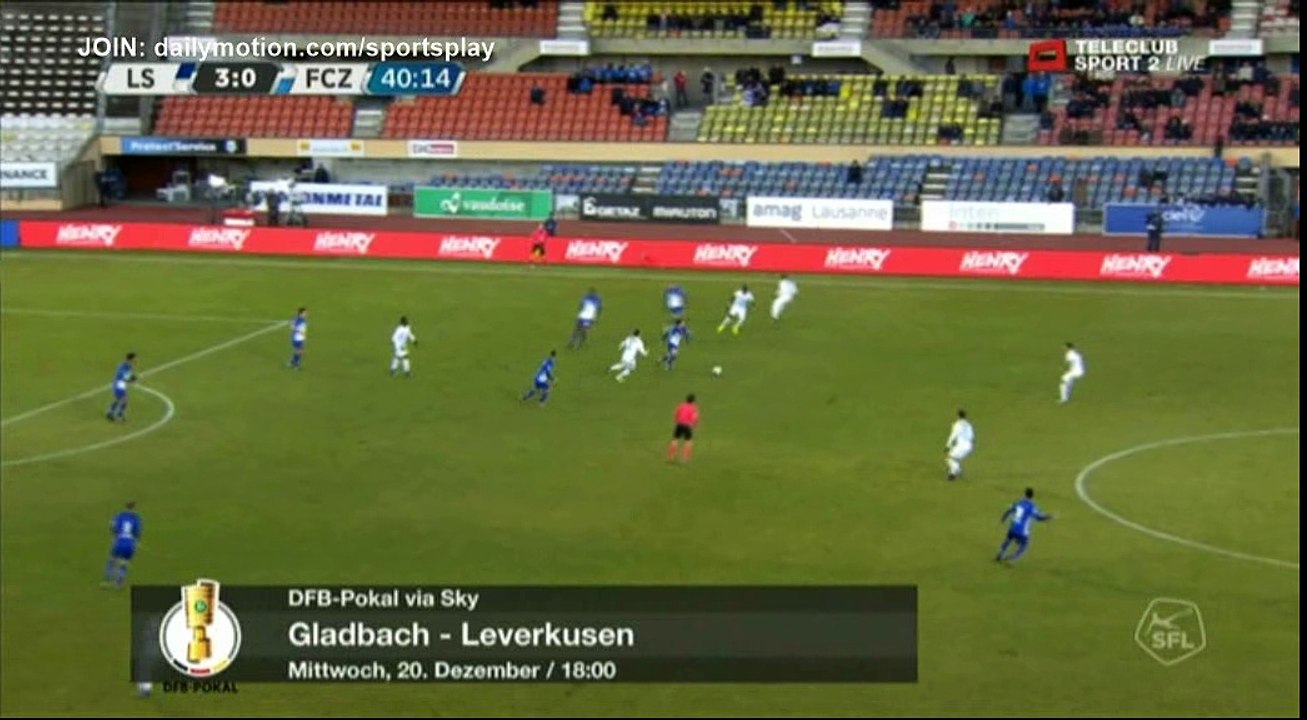 Francesco Margiotta Goal HD - Lausanne 4 - 0 FC Zurich - 17.12.2017 (Full Replay)