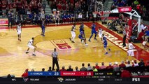 NCAA Basketball. Kansas Jayhawks - Nebraska Cornhuskers 16.12.17 (Part 1)