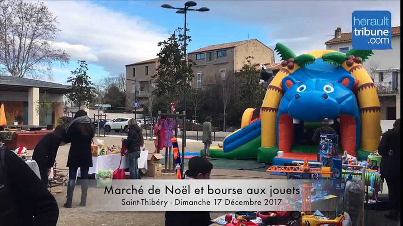 Marché de Noel et bourse aux jouets de Saint Thibery