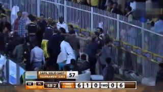 Shoaib Malik smashes fastest fifty of T10 Cricket League 2017.