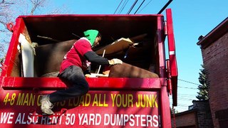 Logan Square Chicago large building junk removal