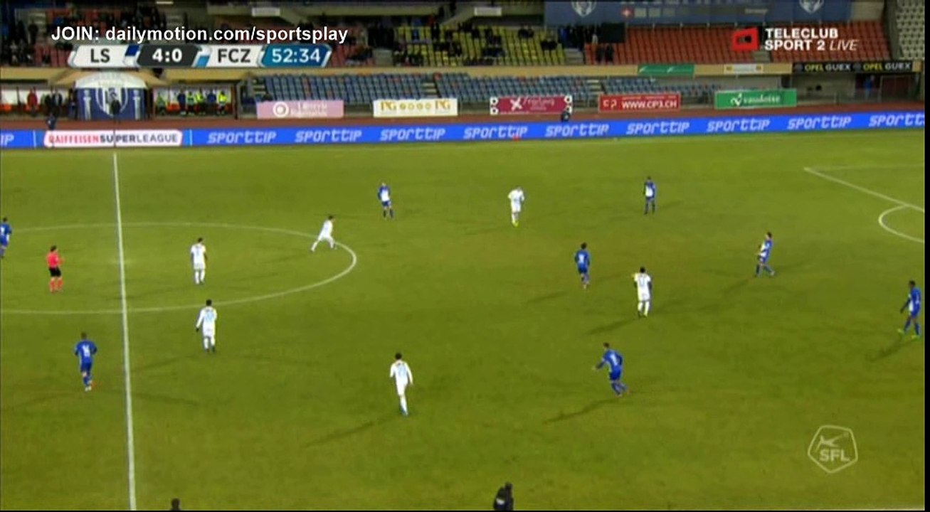 Benjamin Kololli second Goal HD - Lausanne 5 - 0 FC Zurich - 17.12.2017 (Full Replay)