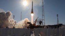 Russian vessel blasts off for space station