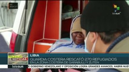 Libia: guardia costera rescata del mar a 270 personas refugiadas