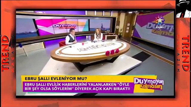 Ebru Şallı Evlilik İle İlgili açıklaması.duymayan kalmasın