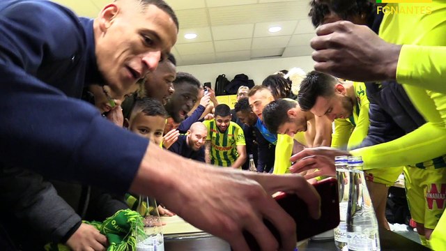 FCN-SCO : la joie du vestiaire