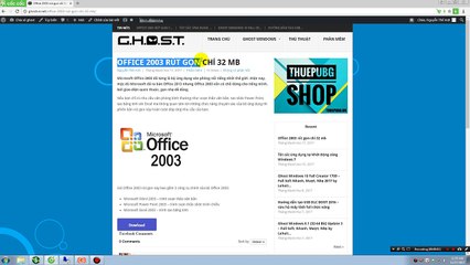 hướng dẫn cài Microsoft Office 2003 cực nhanh