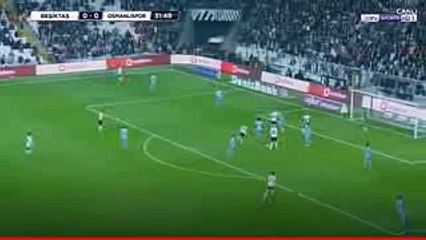 Ryan Babel  Goal - Besiktas vs Osmanlispor 1-0 17.12.2017 (HD)