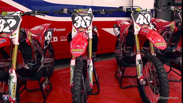 Racer X Films: Honda HRC and GEICO Honda Team Intros
