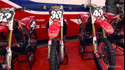 Racer X Films: Honda HRC and GEICO Honda Team Intros