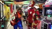 Iron Man vs Spiderman Arcade Battle In Real Life Superhero Movie! with Color Learning | Superheroes | Spiderman | Superman | Frozen Elsa | Joker