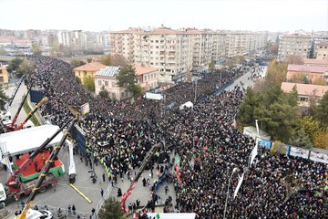On Binlerce Diyarbakırlı, Trump'ın Kudüs Kararını Protesto Etti