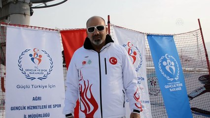 Küpkıran kayakseverleri bekliyor - AĞRI