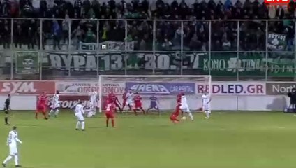 Omri Altman Goal - Xanthi FC 0-1 Panathinaikos 17-12-2017