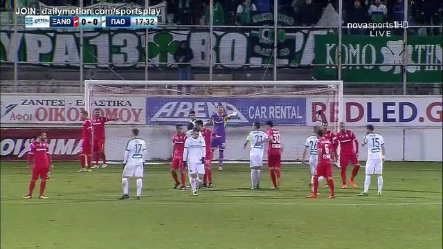 Omri Altman Goal HD - Xanthi FC 0 - 1 Panathinaikos - 17.12.2017 (Full Replay)