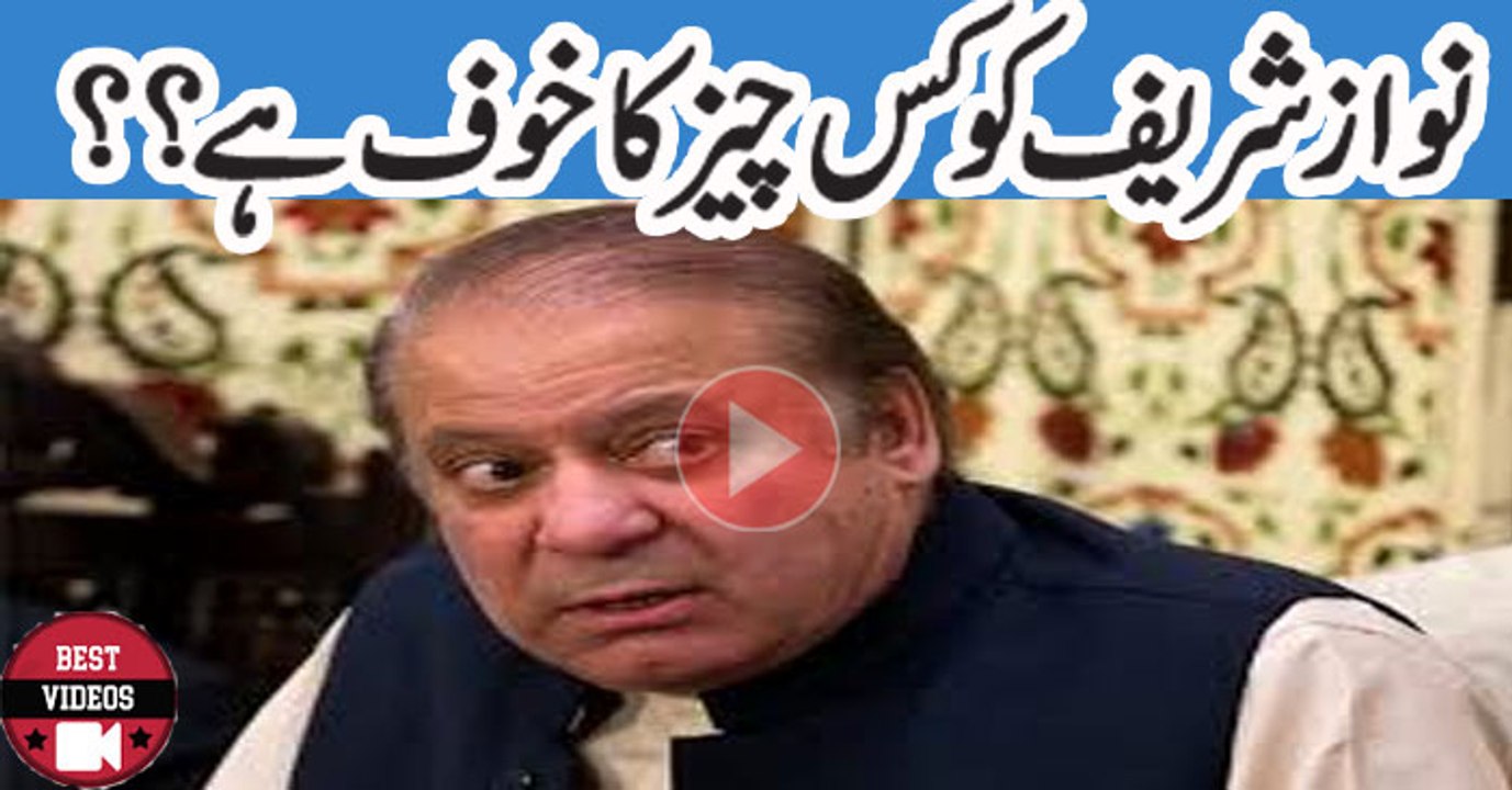 Nawaz Sharif ko khauf hai ke os ki siasat khatam ho rehi hai aur abb sari party Shehbaz Sharif ki taraf dekh rehi hai