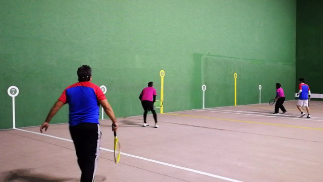 Frontenis honor Rivas vs Tres Cantos 2ª partida