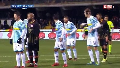 Andrea Costa Goal HD - Benevento	1-0	Spal 17.12.2017