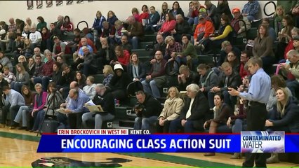 Erin Brockovich Hosts Town Hall for Water Contamination Concerns in Michigan City