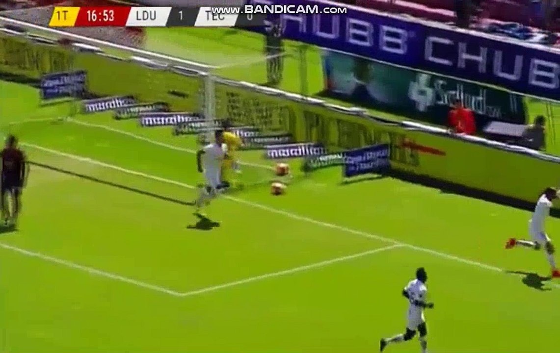 LDU 2 x 0 TÉCNICO  GOL /Hernán Barcos MIN 16