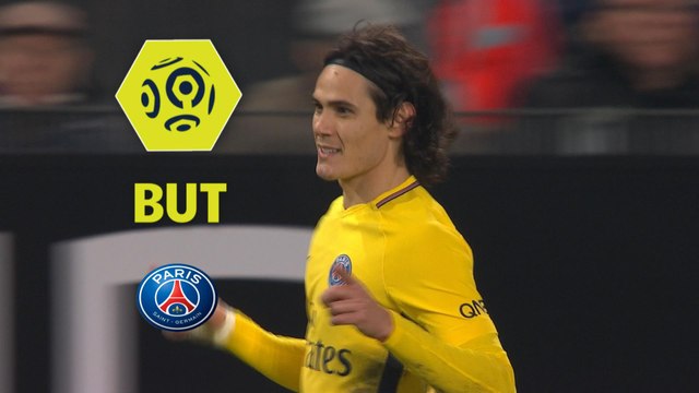 But Edinson CAVANI (75ème) / Stade Rennais FC - Paris Saint-Germain - (1-4) - (SRFC-PARIS) / 2017-18