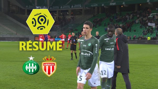 AS Saint-Etienne - AS Monaco (0-4) - Résumé - (ASSE-ASM) / 2017-18