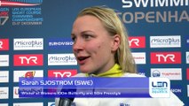 European Short Course Swimming Championships 2017 - Sarah SJOSTROM Winner of Womens 100m Butterfly and 50m Freestyle