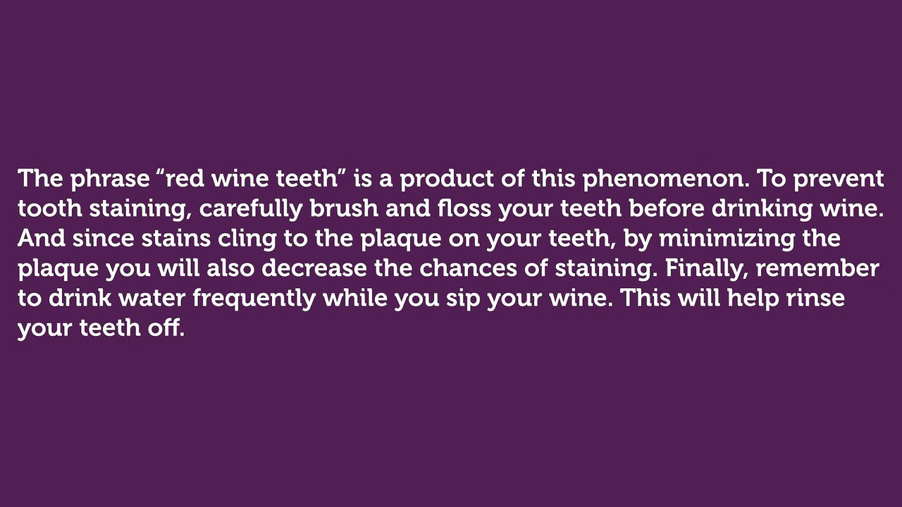 What about holiday drinking and your teeth?