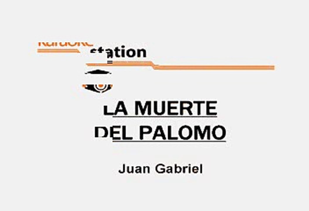 Rocio Durcal - La muerte del palomo (Karaoke)
