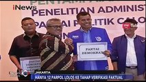 12 Parpol Lolos ke Tahap Verifikasi Faktual