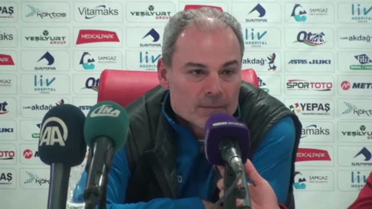 Samsunspor-Akın Çorap Giresunspor Maçının Ardından