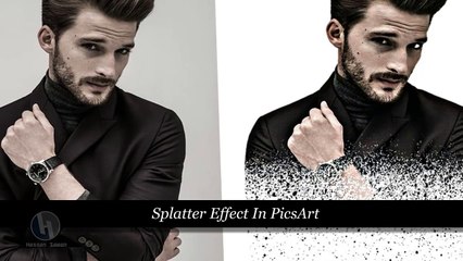Splatter Effect in picsart | PicsArt Tutorial | Hassan Sawan
