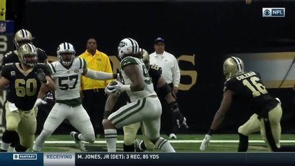 Leonard Williams comes out of nowhere for first career INT