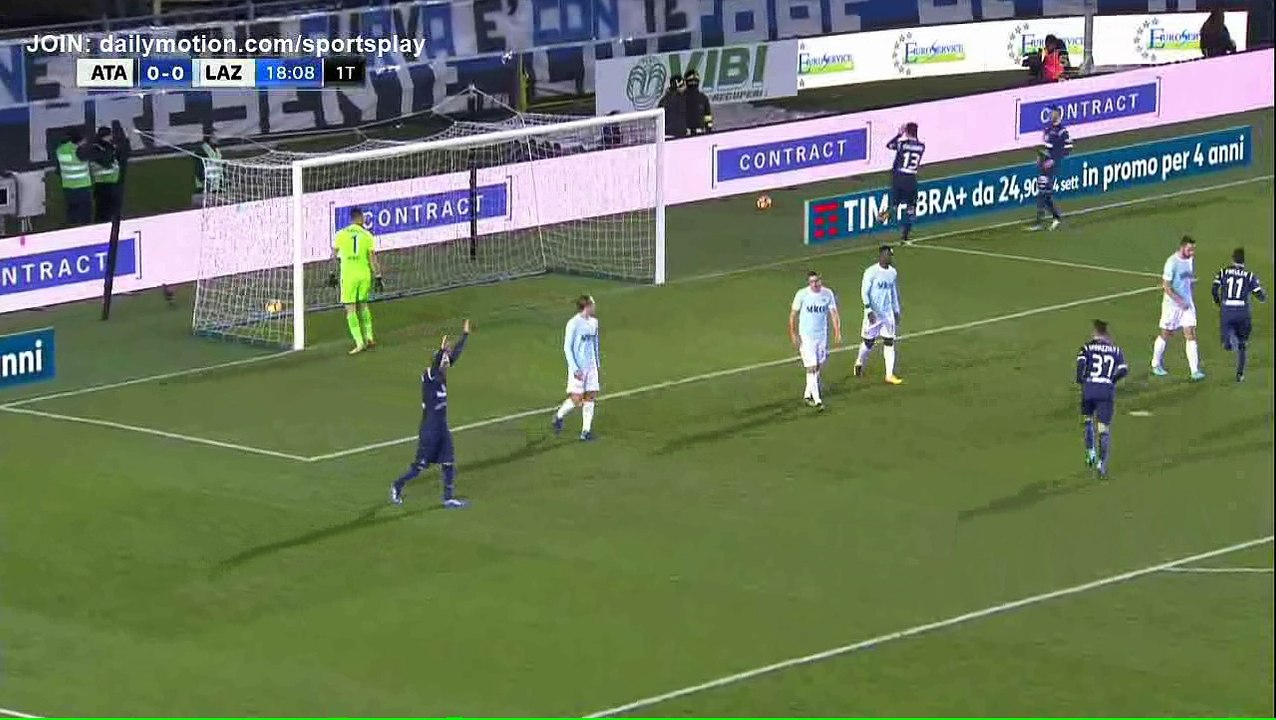 Mattia Caldara Goal HD - Atalanta 1 - 0 Lazio - 17.12.2017 (Full Replay ...