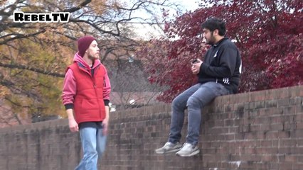 Wiping Nutella on People Prank!