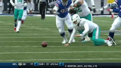Cap Capi strips ball from Cutler, Cutler hops on recovery